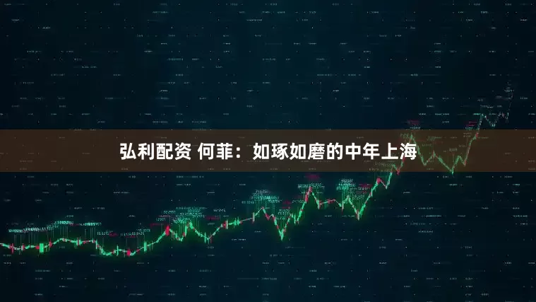 弘利配资 何菲：如琢如磨的中年上海
